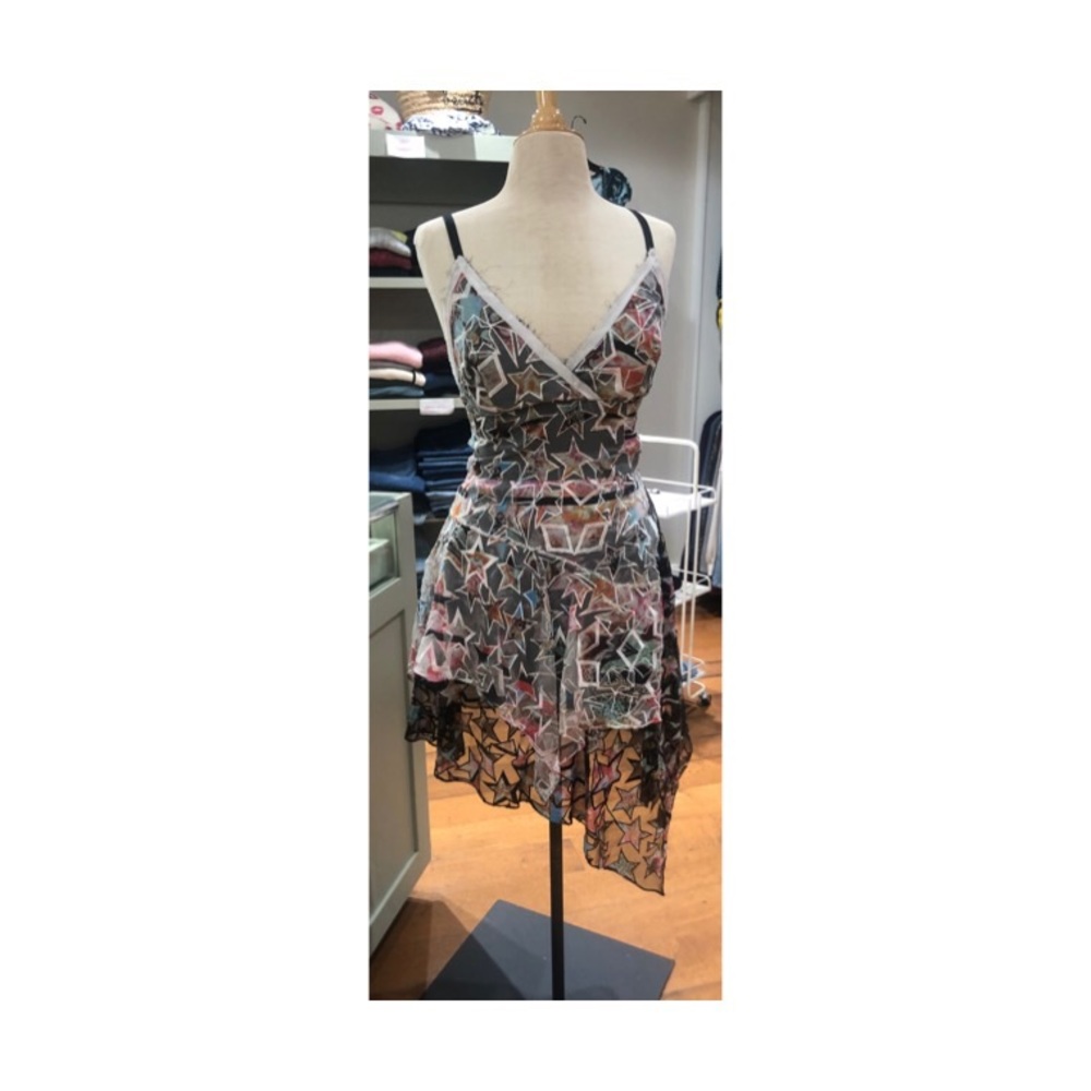 NWT Nicole Miller asymmetrical dress.